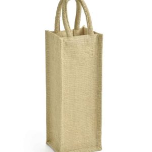 Brand Lab Jute Bottle Bag - Image 1