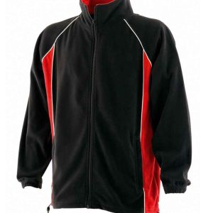 Finden and Hales Contrast Micro Fleece Jacket - Image 1