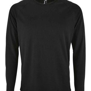 SOL'S Sporty Long Sleeve Performance T-Shirt - Image 1
