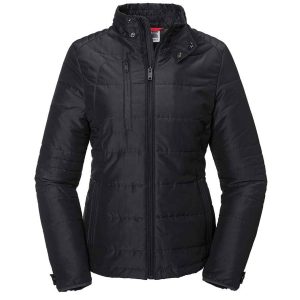 Russell Ladies Cross Padded Jacket - Image 1