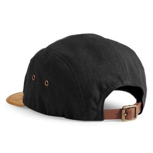 Beechfield Suede Peak 5 Panel Cap - Image 2