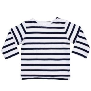 BabyBugz Baby Breton Long Sleeve T-Shirt - Image 1