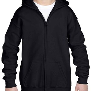 Gildan Kids Heavy Blend Zip Hooded Sweatshirt - Image 1