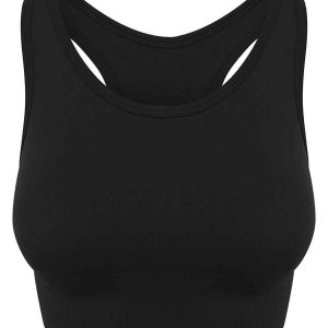 AWDis Ladies Cool Seamless Crop Top - Image 1