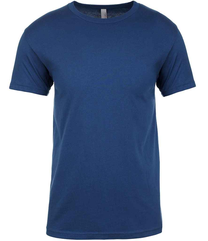 Next Level Men's CVC Crew T-Shirt - Midnight Navy, 4XL, 60% Cotton/40% Polyester - View #9