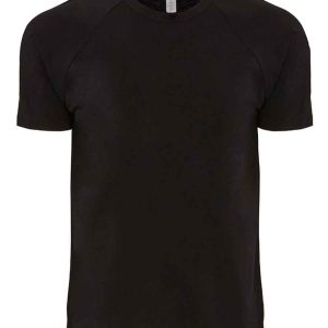 Next Level Apparel Unisex Contrast Cotton Raglan T-Shirt - Image 1