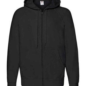 Fruit of the Loom Lightweight Zip Hooded Sweatshirt - Image 1