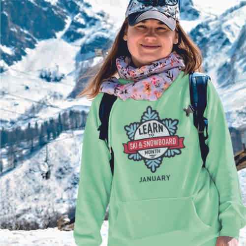 Ski Hoodie Printing