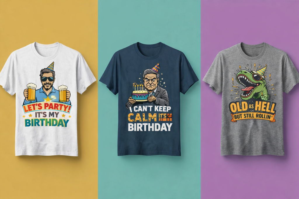 Birthday King Tee for Men Birthday King Tee for Men