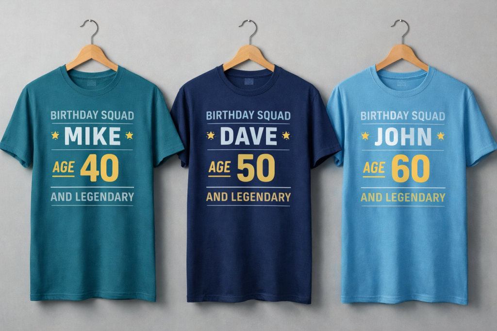 Birthday Squad Matching Shirts Birthday Squad Matching Shirts