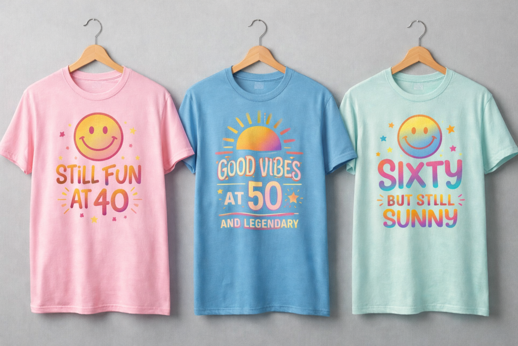 Birthday Vibes Only Graphic Tee Birthday Vibes Only Graphic Tee