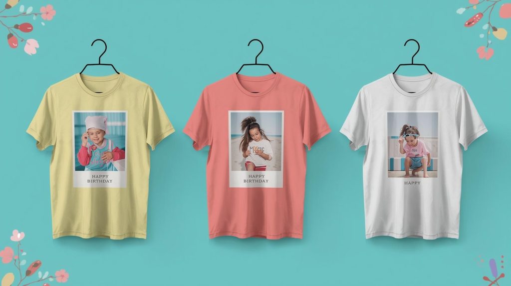 Custom Photo Birthday Shirt Custom Photo Birthday Shirt