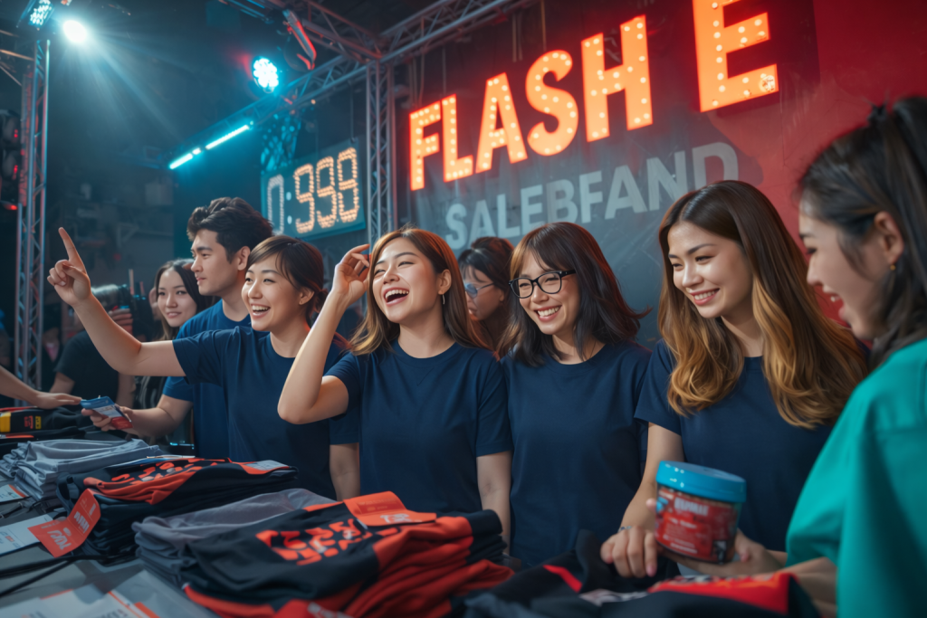 Flash Sales at Events – The T Shirt Man | Next Day T Shirt Printing & Custom Hoodies Flash Sales at Events