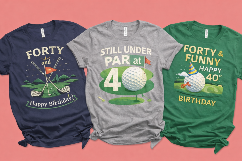 Golf Giggle 40 Sports Pun Tee Golf Giggle 40 Sports Pun Tee