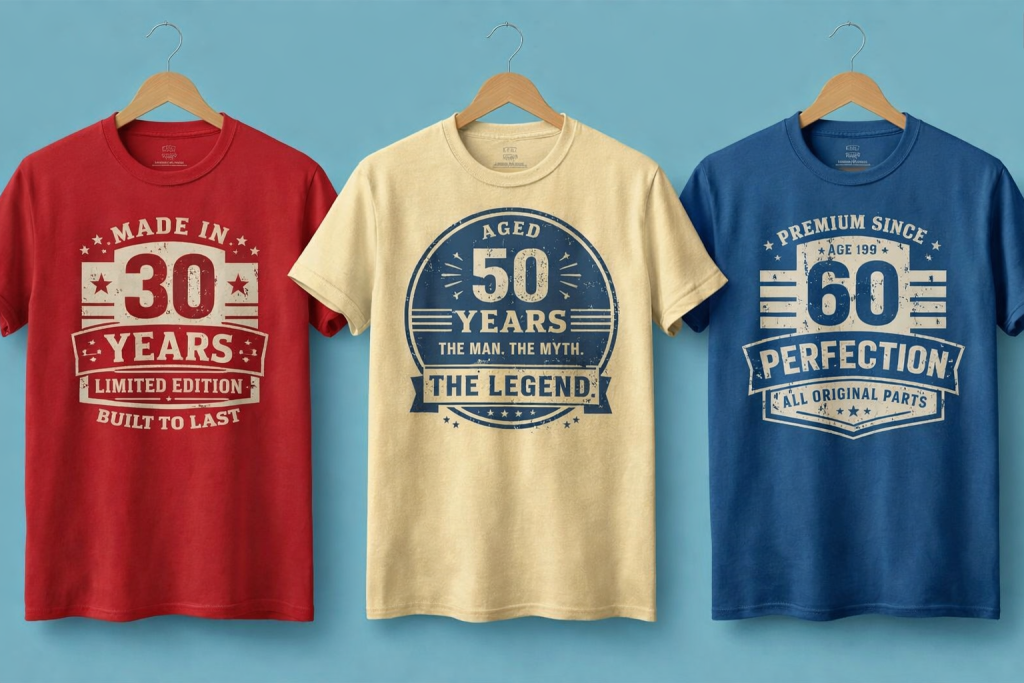 Made in Birth Year Retro Birthday Tee Made in Birth Year Retro Birthday Tee