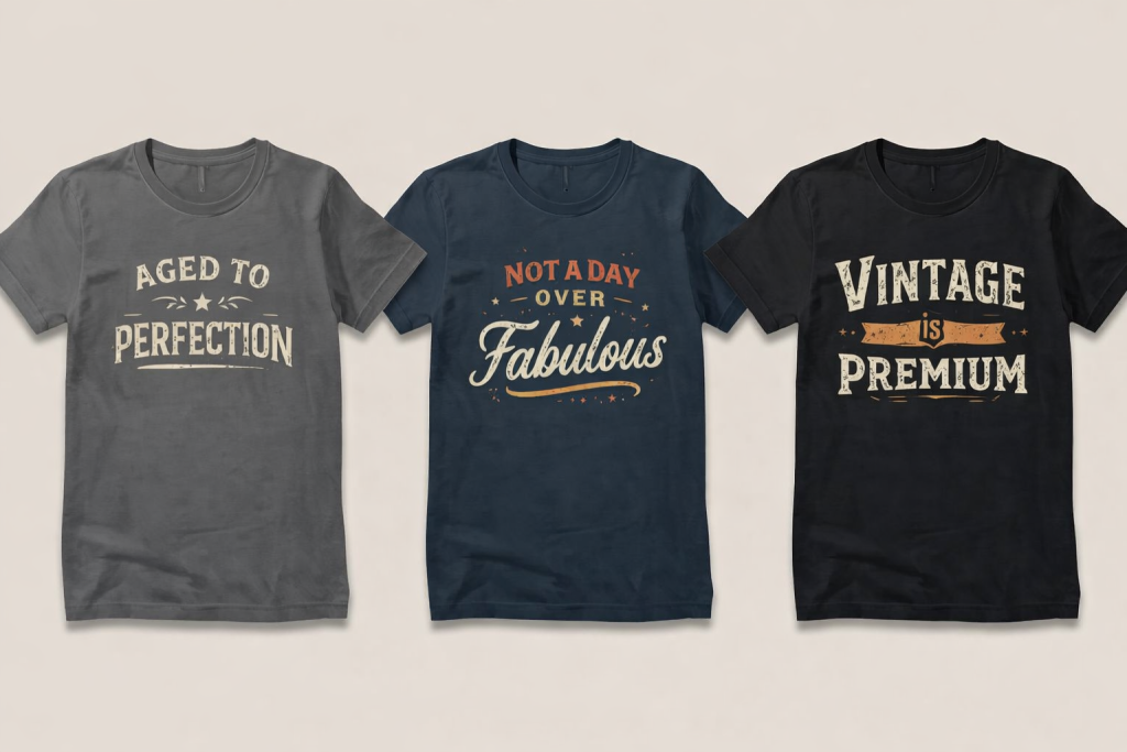 Vintage Birthday TShirt Vintage Birthday TShirt