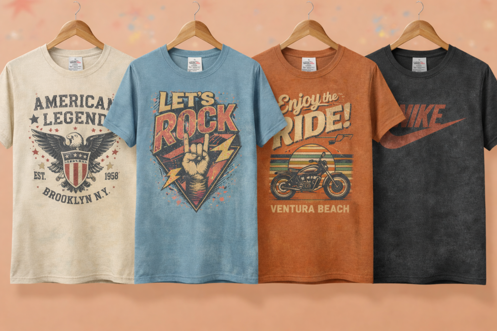 Vintage Retro Band T Shirt Design Ideas Vintage Retro Band T Shirt Design Ideas