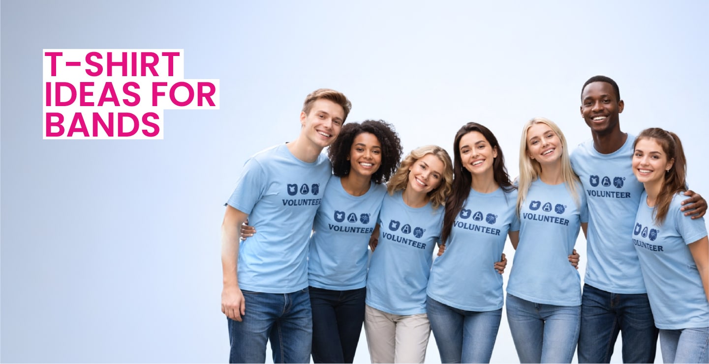 T Shirt Ideas for Bands in UK – The T Shirt Man | Next Day T Shirt Printing & Custom Hoodies T Shirt Ideas for Bands in UK