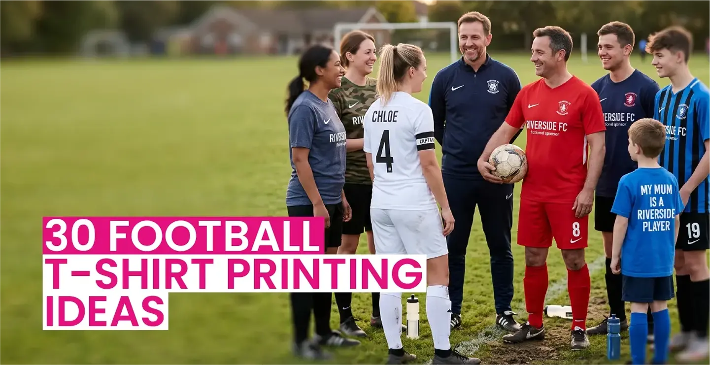 30 Football T-Shirt Printing Ideas for Teams, Clubs and Fans